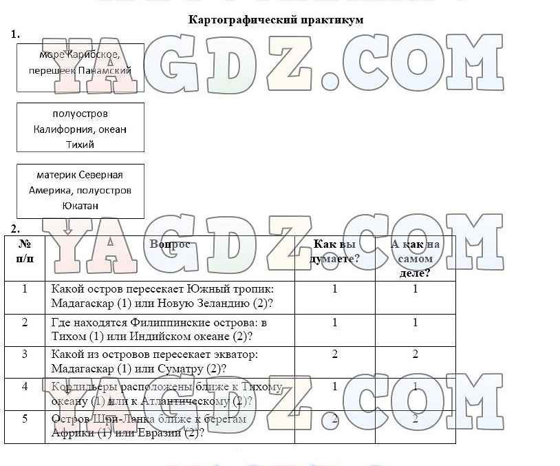 География 7 класс параграф 23