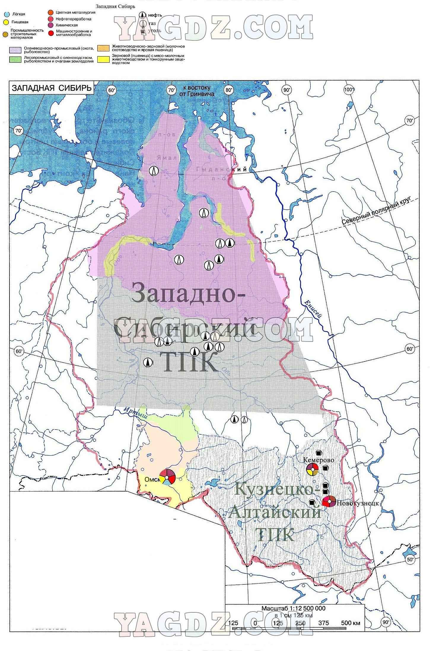 Тпк восточной сибири карта